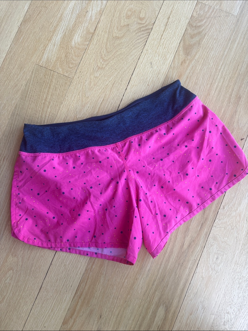 Rabbit Pink Athletic Shorts with Liner Women’s Size Large